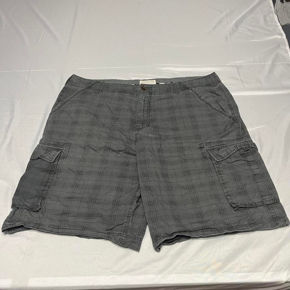 Gray plaid baggy y2K shorts size 40